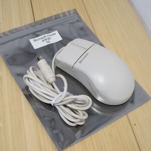 2 Button Microsoft Mouse Port Compatible PS2 Mouse 2.1A PN 90741 - Tested 03